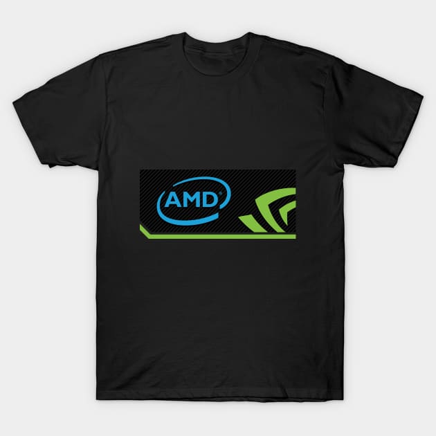 AMD? Intel? Nvidia? T-Shirt by SonusCroma